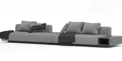 Minotti Roger Sofa 3D model