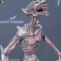 Mister Vampire Light Version Low-poly 3D model