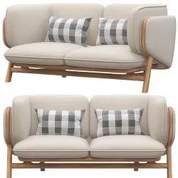 Modren take on italian furniture desing 3d model Low-poly 3D model