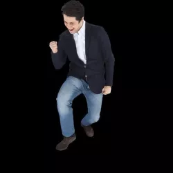 No562 - Success Guy 3D model