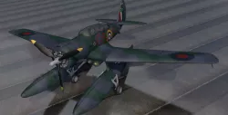 Northrop N-3PB Nomad - RAF 3D model