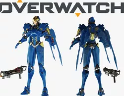 Overwatch Pharah 3D model
