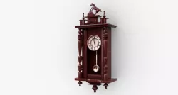 Pendulum Wall Clock 3D model