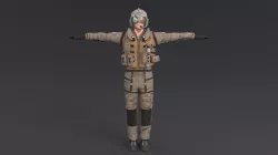 Pilot 3D model