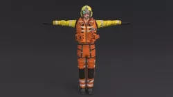 Pilot 3D model