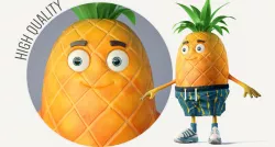 Pineapple Boy 3D model