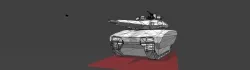  PL-01 Prototype Light Tank 3D model