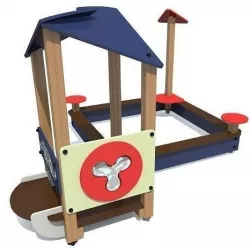Playground Elements - Sandbox - 4438 3D model