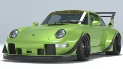 Porsche 911 GT2 RWB 3D model