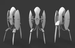Portal Turret 3D model