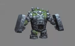 Puppet thing rock magic stones The stone monsters  3D model