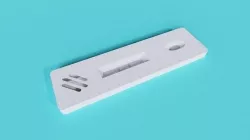 Rapid diagnostic test kit Low-poly 3D model