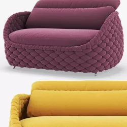 Rapunzel Kenneth Cobonpue Sofa 3D model