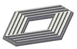 renault logo 3D model
