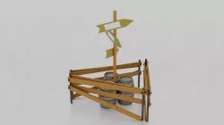 Road Props 3D model