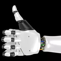 Robot Hand rigged  3D model
