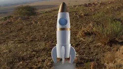 rocket 3D model