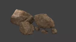 Rocks 3D model
