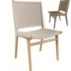 Roxanne Dining Chair 3D model