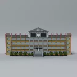School Models 3D model