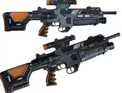 Scifi Assault Rifle Low-poly 3D model
