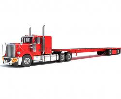 semi truck flatbed conversion 3d models 【 STLFinder