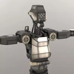 Sentinel Bot 3D model