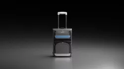 Simple Modern Suitcase 3D model