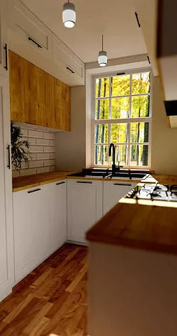  Small kitchen  3D model