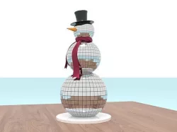 Snowman 3D model