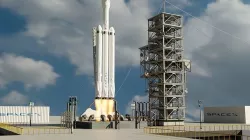 Spacex Falcon Heavy 3D model