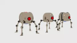 Sphere Camera Bot 3D model