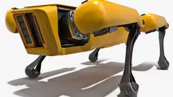 SpotMini Boston Dynamics Rigged for Maya 3D model