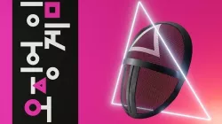 Squid Game Gas Face Mask Low-poly 3D model