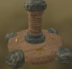 Stone Altar with PBR textures 3D model