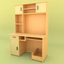 Study Table 3D model