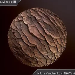 Stylized cliff Texture