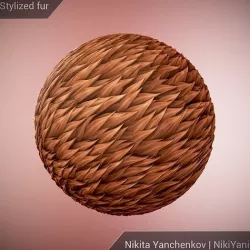 Stylized fur Texture