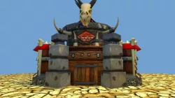 Stylized Orc Town - Town Hall Low-poly 3D model