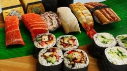 Sushi Japanese Food Low-poly 3D model