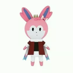 Sylveon in Animal Crossing Style - Low Poly 3D model