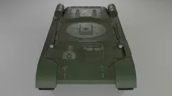 T-34T Recovery vehicle version 2 Low-poly 3D model