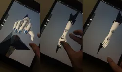 Tattoo Mockup for Procreate 3D model