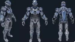 Tek Armor Ark Survival Evolved 3D model