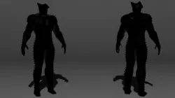 The Destroyer Low-poly 3D model