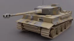 Tiger I tank  3D model