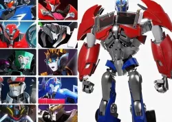 Transformers Prime 12 Models Collection Low-poly 3D model