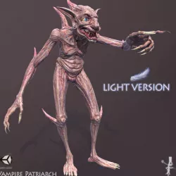 Vampire Patriarch Light Version Low-poly 3D model
