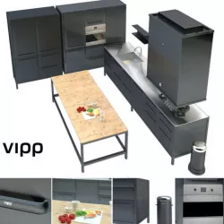 Vipp kitchen 3D model