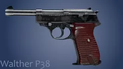 Walther P38 Low-poly 3D model